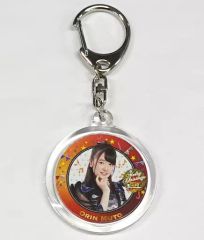 [중고] 키홀더 마스코트 (여성) 무토 코린 크리스마스 미니 코스터 키홀더 AKB48 CAFE & SHOP 2018 크리스마스 캠페인