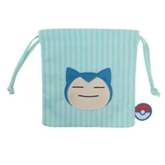 マルヨシ ポケットモンスター アップリケ刺繍巾着 カビゴン