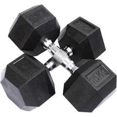 中古美品六角ダンベル30kg×2個セット TOP FILM ダンベル 鉄アレイ 30kg 2個セット 60kg ヘックス