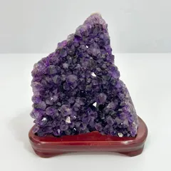 アメジスト　天然石　骨董　アンティーク　ビンテージ品 ヴィンテージアメジストリング オーバル型 K18刻印 昭和30年代