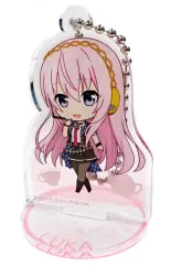 【中古】雑貨 巡音ルカ 「プロジェクトセカイ カラフルステージ! feat.初音ミク×Animax Cafe+＆CoLaBoNo トレーディングアクリルスタンドキーホルダー」