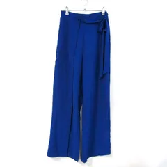 ザラ パンツ ワイドパンツ ボトムス レディース Sサイズ ブルー系 ZARA 【中古】