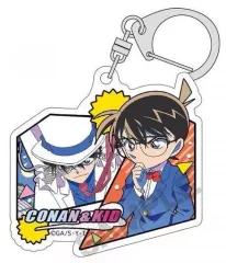 【中古】雑貨 コナン＆キッド アクリルキーホルダー 「名探偵コナン」