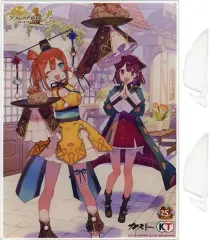 【中古】アクリルスタンド・アクリルパネル [単品] ソフィー＆ピリカ ファミ通誌面用描き下ろしアクリルパネル 「PS4/switchソフト ソフィーのアトリエ2 ～不思議な夢の錬金術士～ ファミ通DXパック 3Dクリスタルセット」 同梱特典