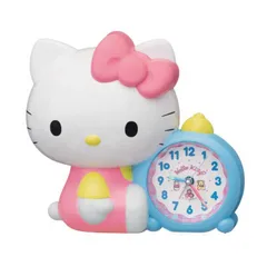 【 新品 未開封 】   セイコー おしゃべり目ざまし時計 (ハローキティ(Hello Kitty)) ［アナログ］ JF386A 未使用 送料無料