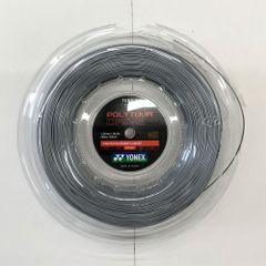 【訳アリ・新品・未使用】 【国内未発売モデル】ヨネックス(YONEX) ポリツアー ドライブ 1.25mm 200Mロール シルバー 硬式テニスポリエステルガット PTD125-2※並行輸入品※