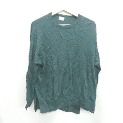 ◇ ⊂ Φ URBAN RESEARCH DOORS 長袖 ニット セーター サイズOne グリーン レディース E  【1410100066384】