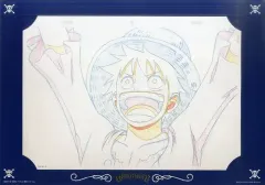 【中古】アニメムック ≪アニメ・漫画系書籍≫ 一番くじ ワンピース メモリアルログ F賞 メモリアル原画アート(ルフィ)