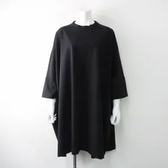 2019SS NO CONTROL AIR FIRMUM フィルマム ヘビーナイロンストレッチ 鹿の子ニットプルオーバー XS/ブラック【2400013046749】
