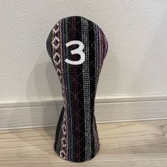 ゴルフヘッドカバー　ユーティリティ用　ハンドメイド