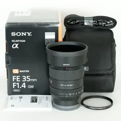 【美品】SONY FE35mm F1.4GM プロテクター付き 新品)SONY (ソニー) FE 85mm F1.4 GM II SEL85F14GM2（商品ID