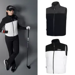 ゴルフ レディース タイトリスト ダウン ジャケット ベスト◾️ブラック ゴルフ レディース タイトリスト ダウン ジャケット ベスト