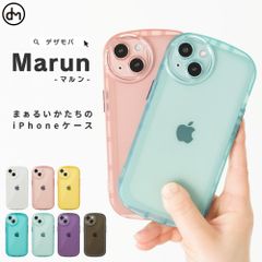 ★iPhone12 ケース カバー ソフトケース  シンプル ★ アイフォン スマホケース ★クリアデザイン★透明★マルン★marun★