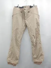 ◇ Θ バートン カジュアル スキーウェアパンツ サイズL ベージュ系 メンズ E  【1507080005172】