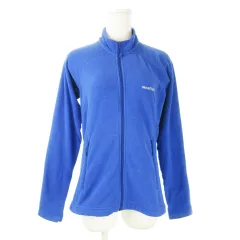 モンベル Montbell シャミース インナージャケット フリースジャケット ジップアップ ストレッチ ロゴ アウトドア L 青 ブルー 1104980 /AO12 ■GY18