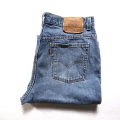 00's USA製 リーバイス Levi's 550 リラックスフィット ライトブルー デニムパンツ (34位) 00年代 アメリカ製 オールド 赤タブ 2001年製 アメリカ古着 USED  ビンテージ ヴィンテージ