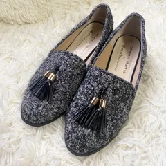 オリエンタルトラフィック✖️アースミュージック&エコロジー　タッセル付きボアシューズ　37