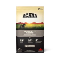 アカナ　ライト＆フィットレシピ（全犬種　成犬用）　11.4ｋｇ　【ドッグフード】【正規品】