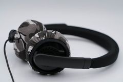 EMEET GeniusCall HS50 のイヤーパッドの保護・修理に mimimamo スーパーストレッチ・ヘッドホンカバー （サイズ：M、色：シティ、型番：MHC-001-CC）