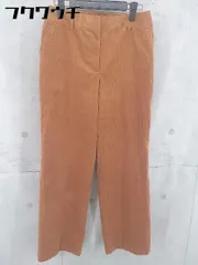 ◇ NATURAL BEAUTY ナチュラルビューティー コーデュロイ パンツ サイズ38 オレンジ レディース 【中古】 【1103250028769】のサムネイル