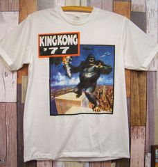 新品キングコング【KING KONG'77】映画★プリントTシャツ★Bunny