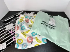 【新品タグ付】女の子 Tシャツ2枚＆フルーツ柄パンツ 3点セット（120cm/130cm）