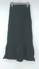 ◇ SENSE OF PLACE by URBAN RESEARCH ウエストゴム 大人女子 ロング マーメイド スカート サイズM ブラック レディース P  【1307080000838】