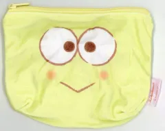【中古】バッグ けろけろけろっぴ 「サンリオキャラクターズ ふわふわFACE台形ポーチ」