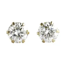 ダイヤモンド ネックレス K18 一粒 0.4カラット 鑑定書付 0.40ct D