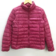 R■ユニクロ/UNIQLO ウルトラライトダウン ジャケット ブルゾン アウター ■ピンク系【L】 LADIES/97【中古】■