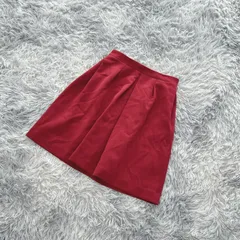 【PROPORTION】プロポーション  台形スカート  (3)  カワイイ  華やか  レディース  赤系  レッド【送料無料】