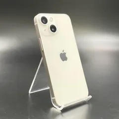 【全額返金保証】【最速発送】Apple iPhone 13 mini 128GB スターライト Softbank 美品 動作確認済 87%