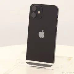 〔中古品〕 iPhone12 mini 64GB ブラック MGA03J／A SIMフリー【262】