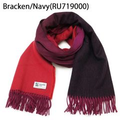 ジョンストンズ ストール WA000056 大判 マフラー カシミア グラデーション 無地 Johnstons Woven Stole WA56 【Bracken/Navy(RU719000) 】