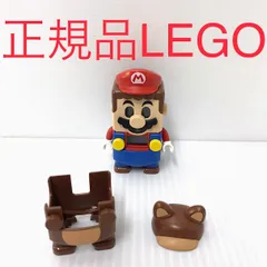 正規品 中古 LEGO レゴ スーパーマリオ マリオ 本体 + 71385 着せ替え パーツ まとめ売り CP-411 タヌキマリオ パワーアップパック コスチューム 361のサムネイル