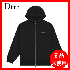 DIME 【残りわずか】Cursive Small Logo Zip Hoodie