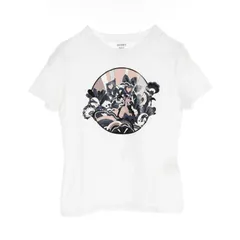 エルメス HERMES カットソー マイクロ カルトゥッシュ 2E4613DU コットン Tシャツ レディース Used Aのサムネイル