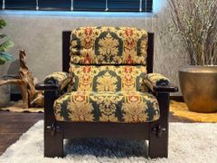 karimoku カリモク　オールドカリモク　ブラックレザー　アームチェア　KZ karimoku カリモク オールドカリモク ブラックレザー アーム