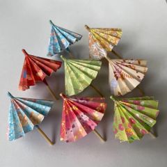 和傘　番傘　和風折り紙4  8本