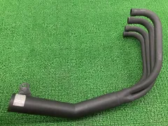 「希少」xjr400用ギルドデザイン集合管マフラーへこみあり 新作 XJR400 前期 DJショート管 黒 421 集合マフラー 4HM 高回転