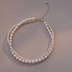 淡水パール ネックレス 淡水パール ネックレス 普段使い 淡水パール 冠婚葬祭 ネックレス パール ネックレス 淡水パール パール ネックレス 卒業式 2連 ネックレス パール 入学式 パール ネックレス 結婚式 パーティー ネックレス zx74 0316