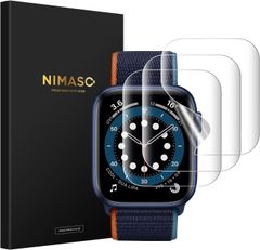 【在庫処分】4 / / / 3 / 保護フィルム 5 apple 6 watch SE 38 / series 40mm Watch 対応 Apple アップルウォッチ NIMASO フィルム 【3枚組】 NSW24A1049