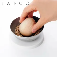 すり鉢 蓋付き ステンレス EAトCO Sulu 日本製 擂り鉢 すりばち セット ごますり器 すりこぎ ごま ゴマすり ゴマ 胡麻 スパイス ハーブ 料理 ひのき すりこぎ付き 保存 容器 のサムネイル