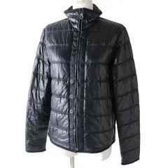 良品◎正規品 イタリア製 CHANEL シャネル P39402 レディース ハイネック ZIP 中綿 ジャケット ブラック 黒 38 シンプル◎のサムネイル