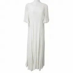 ココディール COCO DEAL バルーンスリーブワンピース 71515541 ロング 半袖 ニットベスト欠損 2 M相当 ベージュ X