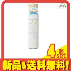 サラ(SALA) パウダースプレーS サラの香り 90g 4個セット まとめ売り