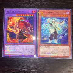 71. 遊戯王　竜王絶火ゾロア　天賦の魔導士クロウリー 各ノーパラ1枚 マギストス