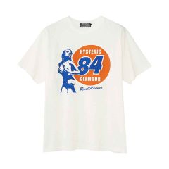 HYSTERIC GLAMOUR ヒステリックグラマー 02251CT32 HYS’84 Tシャツ WHITE 正規通販 メンズ