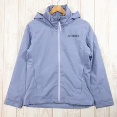 【Women's L ブルー系】 Adidas ( アディダス ) テレックス マルチ Terrex Multi ラベンダー ポリエステル ウェア トップス アウター ジャケット レインシェル z00050396 ラベンダー レインシェル アウ