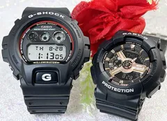 ペアウオッチ gショック恋人たちのGショックペアウオッチ G-SHOCK BABY-G  ペア腕時計 カシオ 2本セットgショック ベビーg DW-6900RL-1JF BA-110RG-1AJF g-shock 人気  婚約　夫婦 高級　クリスマス プレゼン